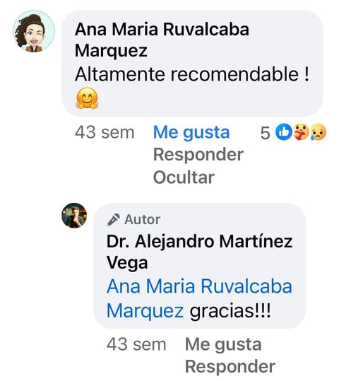 Testimonio de Ana Maria Ruvalcaba Marquez sobre pérdida de peso con el Dr. Alejandro Martínez Vega